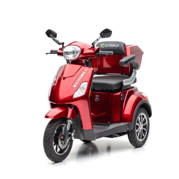 ECONELO J1000 - 25 KM/H Blei Rot