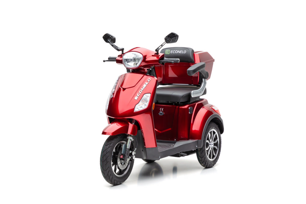 ECONELO J1000 - 25 KM/H Blei Rot