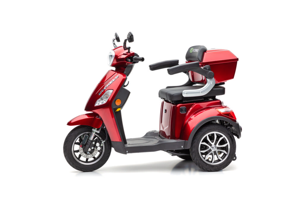 ECONELO J1000 - 25 KM/H Blei Rot – Bild 3