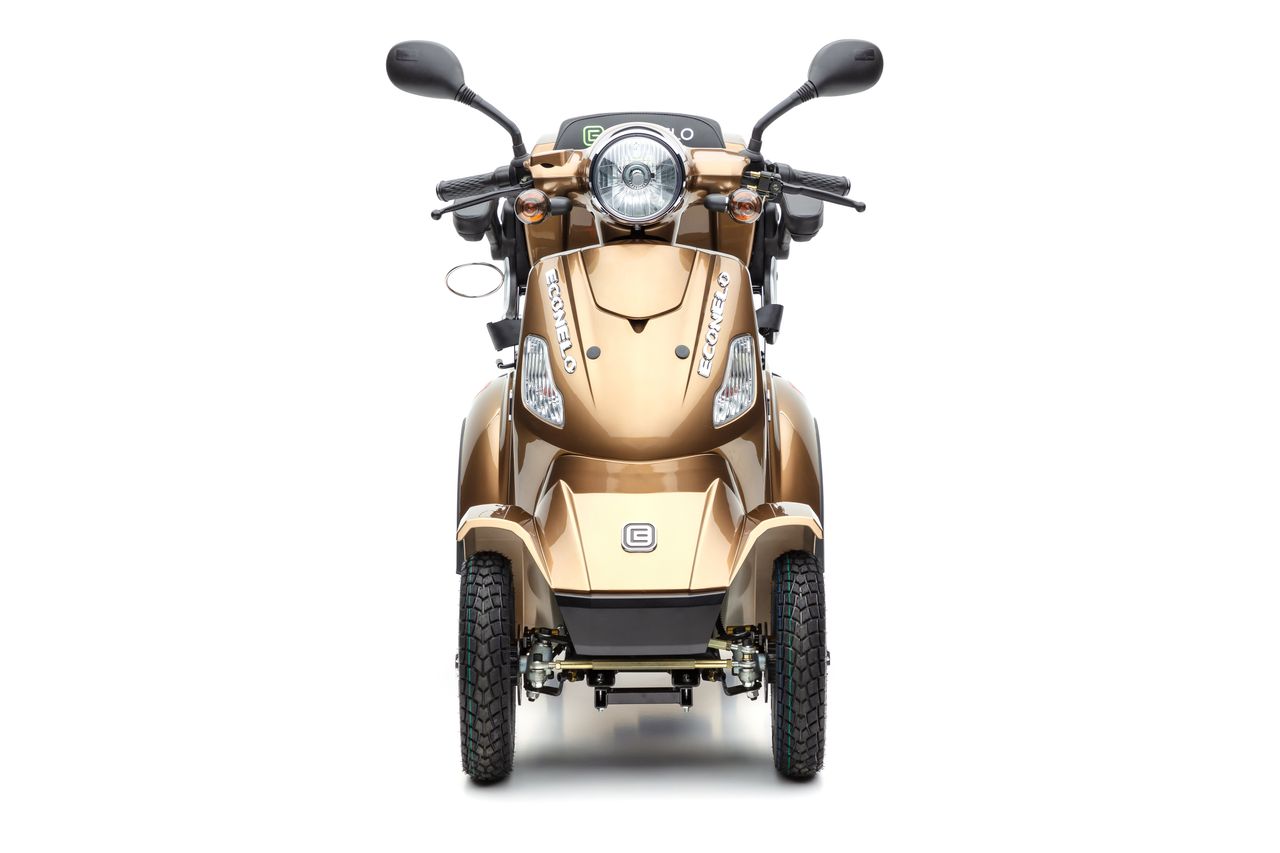 E-Seniorenmobil J4000, Lithium-Akku, 4-Rad, 1000 Watt, Lithium Braun – Bild 3