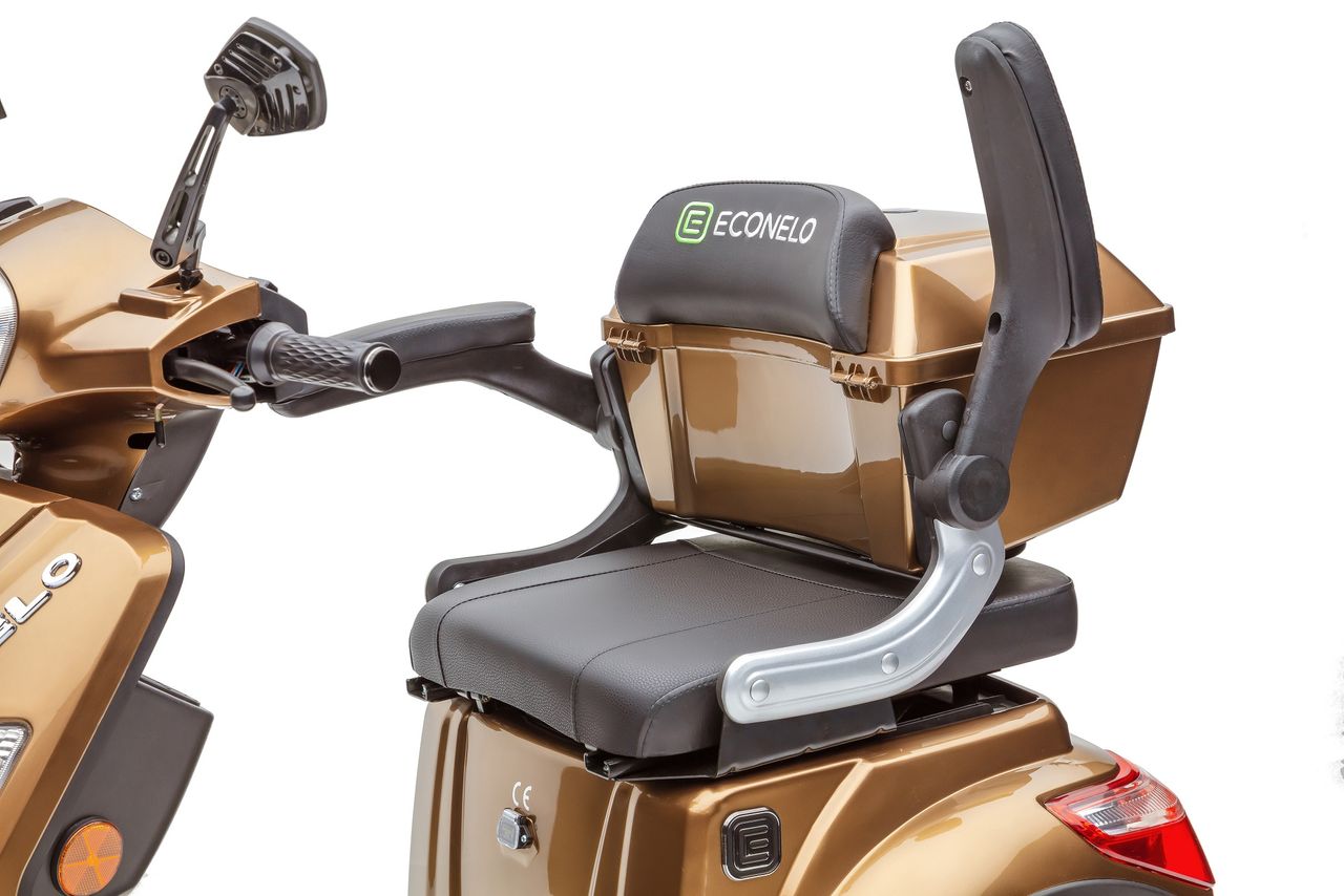 ECONELO J1000 - 25 KM/H Lithium Braun – Bild 10