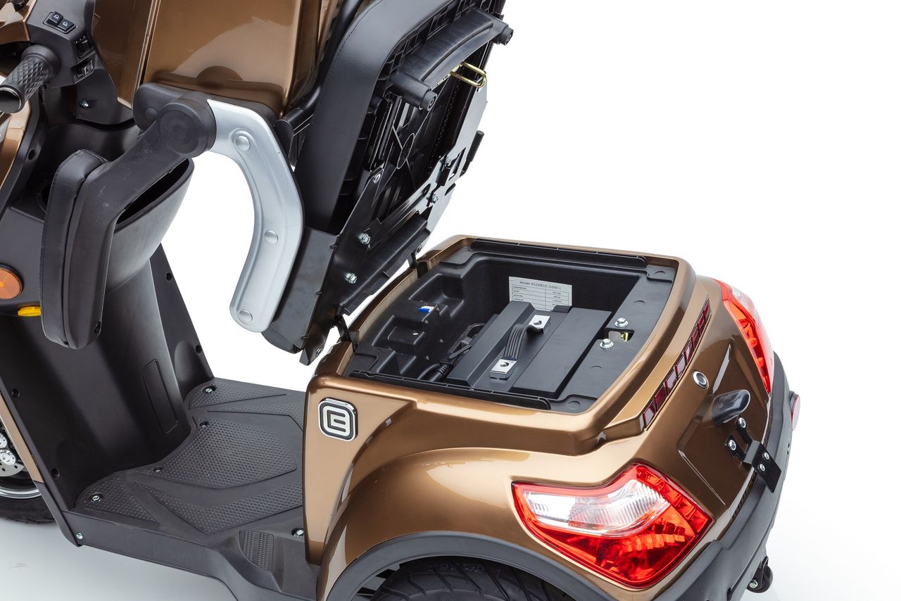 ECONELO J1000 - 25 KM/H Lithium Braun – Bild 7