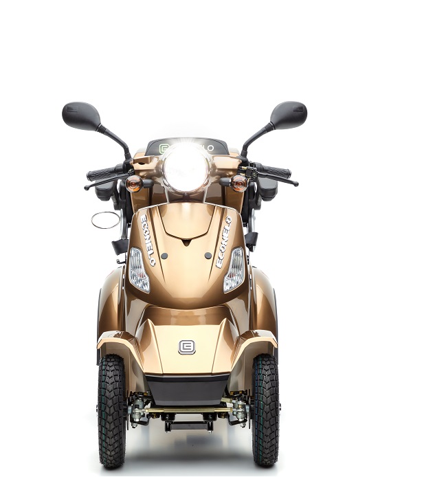 E-Seniorenmobil J4000, Blei-Akku, 4-Rad, 1000 Watt, Blei Braun – Bild 2