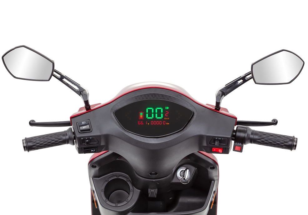 ECONELO J1000 - 25 KM/H Blei Rot – Bild 4