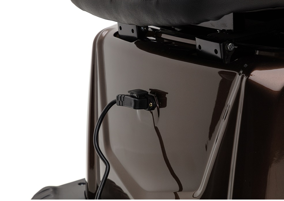 E-Seniorenmobil Billy, Blei-Akku, 3-Rad, 1000 Watt, Braun – Bild 9